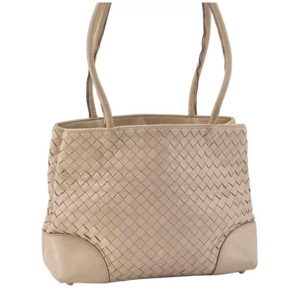 Authentic BOTTEGA VENETA Intrecciato Leather Shoulder Hand Bag Purse